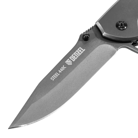 Нож складной Denzel, многоцелевой, системы Liner-Lock, с накладкой G10 на классической рукоятке, 79207 купить в Надыме