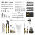 Набор инструментов Denzel 15808, 1/2&quot;, 3/8&quot;, 1/4&quot;, CrV, S2, пластиковый кейс, 232 предмета купить в Надыме