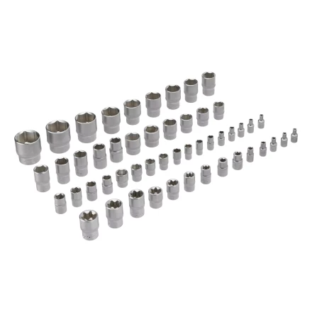 Набор инструментов Denzel 15808, 1/2", 3/8", 1/4", CrV, S2, пластиковый кейс, 232 предмета купить в Надыме