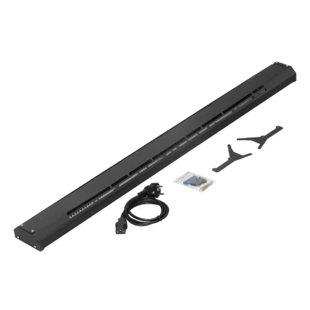 Конвектор электрический плинтусный Denzel ATRIC-450, 230 В, 450 Вт, ТЭН, черный 98136 купить в Надыме