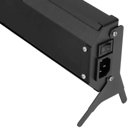 Конвектор электрический плинтусный Denzel ATRIC-450, 230 В, 450 Вт, ТЭН, черный 98136 купить в Надыме