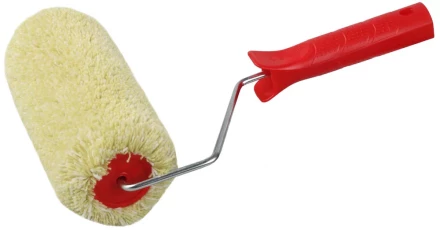 Валик фасадный ЗУБР "ЭКСПЕРТ" УНИВЕРСАЛ СИНТЕКС малярный в сборе, полиакрил, бюгель 8мм, 68х180мм 03502-18 купить в Надыме