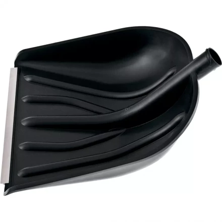 Лопата снеговая PROFI 410х390мм без черенка СИБРТЕХ артикул 61487 купить в Надыме