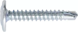 Саморезы 4,2х41 с прессшайбой PH №2 наконечник сверло оцинкованные 8 шт ШУРУПЬ 48771
