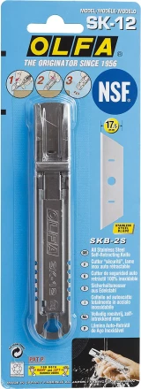 Нож OLFA, безопасный с трапециевидным лезвием OL-SK-12 купить в Надыме