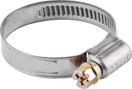 Хомуты ЗУБР "ЭКСПЕРТ", нерж. сталь, накатная лента 9 мм, 20-32 мм, 5 шт 3787-20-32 купить в Надыме