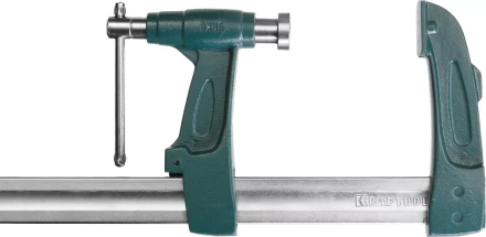 Струбцина KRAFTOOL тип "F", с мультипликаторной прижимной втулкой, 125х600 мм 32013-125-600 купить в Надыме