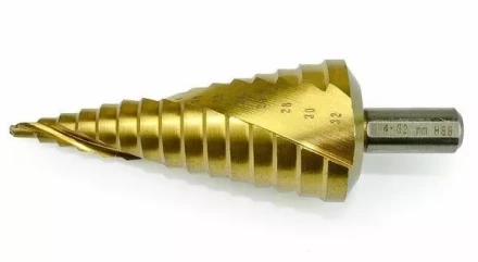 Сверло ступенчатое HSS TiN с спиральным желобком, 4-32x102, 6 мм (Makita D-40191) купить в Надыме