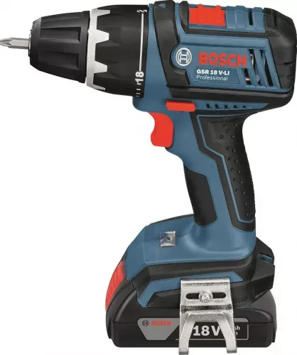 Дрель-шуруповерт аккумуляторный BOSCH GSR 18 V-Li (0.601.9E6.120) купить в Надыме