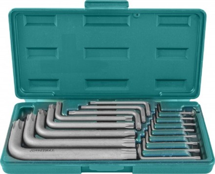 Набор ключей угловых Torx Т6-Т70 16предметов Jonnesway H0816S 47405 купить в Надыме