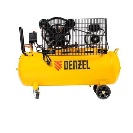Компрессор воздушный BCV2200/100, ременный привод, 2.2 кВт, 100 литров, 370 л/мин Denzel 58110 купить в Надыме