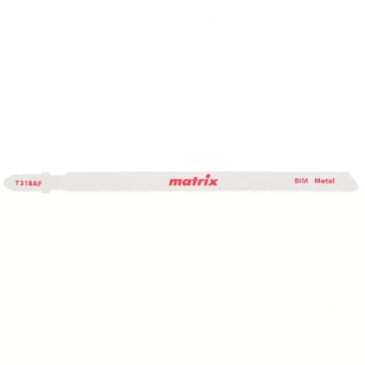 Полотна для электролобзика по металлу 3 шт T318AF 110 x 1,2 мм Bimetal Matrix 78236