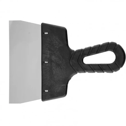 Шпатель фасадный из нержавеющей стали 150 мм пластмассовая ручка Россия 85149 купить в Надыме