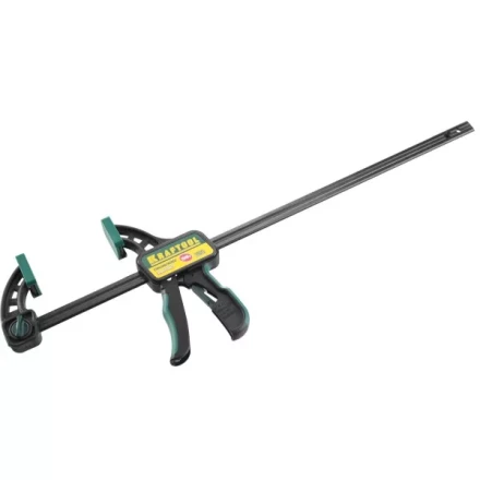 Струбцина "EcoKraft" ручная пистолетная, KRAFTOOL 32226-60, пластиковый корпус, 600/800мм, 150кгс 32226-60 купить в Надыме