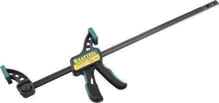 Струбцина &quot;EcoKraft&quot; ручная пистолетная, KRAFTOOL 32226-60, пластиковый корпус, 600/800мм, 150кгс 32226-60 купить в Надыме