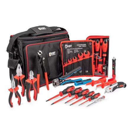 Набор инструментов электрика КВТ НИЭ-12 (89264) купить в Надыме