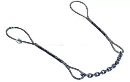 Строп комбинированный 1.6 т L=3 м L цепи=1.2 м заплет купить в Надыме