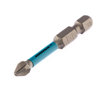 Набор бит торсионных PH2x50 мм для ударных шуруповертов 2 шт. Gross 11486 купить в Надыме