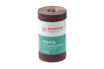 Лента шлифовальная в рулоне HAMMER Flex  216-006 купить в Надыме