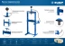 ЗУБР ПГН-10, 10 т, гидравлический пресс с гидронасосом и манометром, Профессионал (43072-10) купить в Надыме