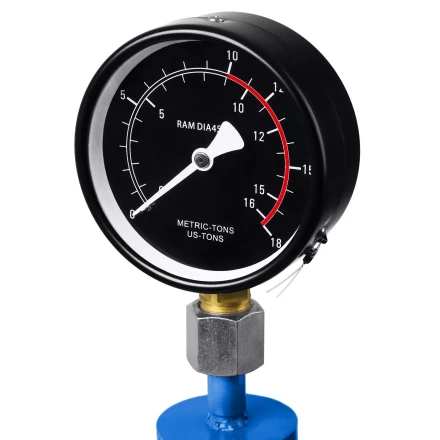 ЗУБР ПГН-10, 10 т, гидравлический пресс с гидронасосом и манометром, Профессионал (43072-10) купить в Надыме