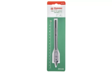 Сверло по дереву HAMMER Ф14х152мм (DR WD SP 14мм*152мм) купить в Надыме