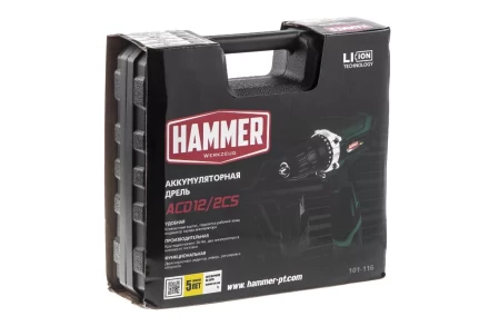 Дрель аккумуляторная HAMMER ACD12/2CS купить в Надыме
