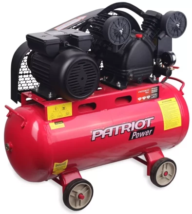 Компрессор масляный поршневой ременной Patriot PTR 50/260 A купить в Надыме