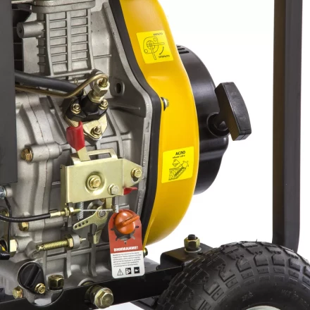 Генератор дизельный DENZEL DD6300Е электростартер 94657 купить в Надыме