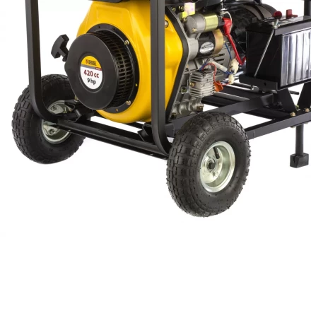 Генератор дизельный DENZEL DD6300Е электростартер 94657 купить в Надыме