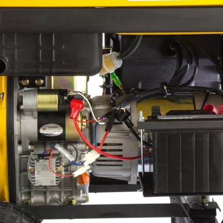 Генератор дизельный DENZEL DD6300Е электростартер 94657 купить в Надыме