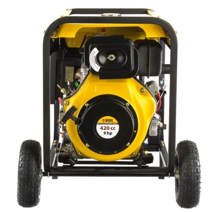 Генератор дизельный DENZEL DD6300Е электростартер 94657 купить в Надыме