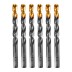 Сверло по металлу, 12 мм, HSS-Tin, Golden Tip, 6 шт. Denzel 717224 купить в Надыме