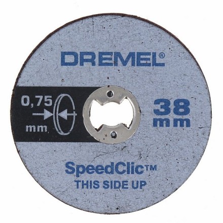 Диски отрезные по пластмассе SC409 5 шт 38х0,75 мм Dremel купить в Надыме
