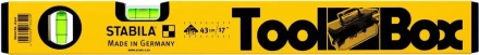 Уровень строительный  43 см  тип  70 Toolbox 16320 STABILA купить в Надыме