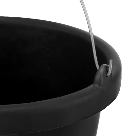 Ведро строительное пластмассовое, 12 л, высокопрочное с носиком Сибртех 81478 купить в Надыме