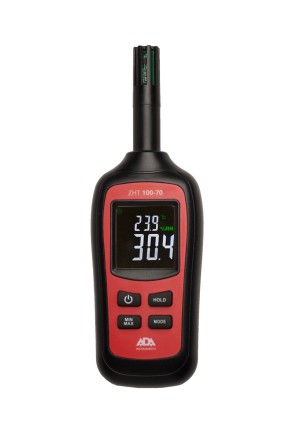 Измеритель влажности и температуры бесконтактный   ZHT 100-70 термогигрометр ADA купить в Надыме