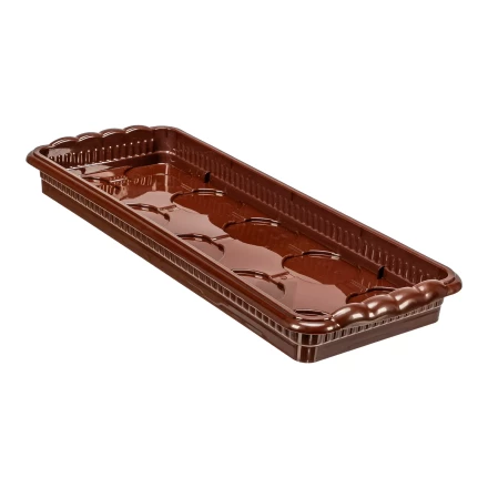 Набор для рассады Palisad 643449, поддон 380х155х40 мм, 10 горшочков по 250 мл с выдвижным дном купить в Надыме