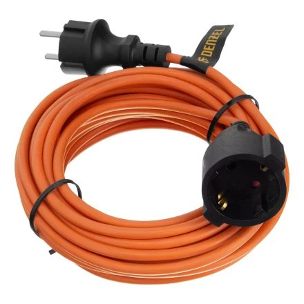 Удлинитель-шнур силовой Denzel Garden Series, ПВС, 10м, 1 розетка, 3 x 1 мм, 3 м, 37405 купить в Надыме