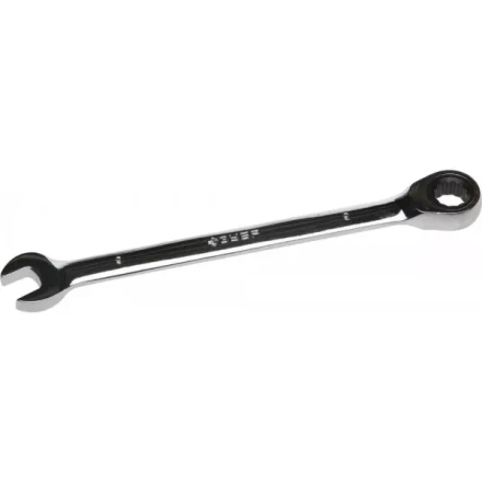 Ключ ЗУБР "ПРОФИ" гаечный комбинированный трещоточный, Cr-V сталь, хромированный, 9мм 27074-09 купить в Надыме