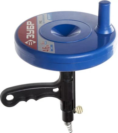 Трос ЗУБР "ЭКСПЕРТ" сантехнический в пластиковом корпусе длина 4,6 м, диаметр 6 мм 51907-05 купить в Надыме