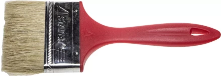 Кисть плоская STAYER &quot;UNIVERSAL-EURO&quot;, светлая натуральная щетина, пластмассовая ручка, 100мм 0108-100 купить в Надыме