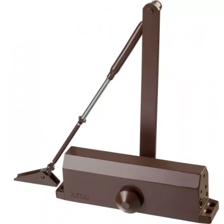 Доводчик дверной ЗУБР "ПРОФЕССИОНАЛ", для дверей массой до 100 кг, цвет коричневый 37912-100 купить в Надыме