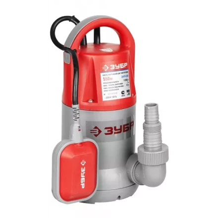 Насос ЗУБР погружной для чистой воды, пропускная способность 240 л/мин, 550Вт ЗНПЧ-550 купить в Надыме