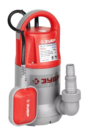 Насос ЗУБР погружной для чистой воды, пропускная способность 240 л/мин, 550Вт ЗНПЧ-550 купить в Надыме