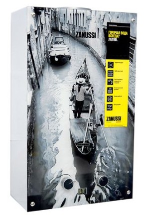 Колонка газовая Zanussi GWH 10 Fonte Glass Venezia купить в Надыме