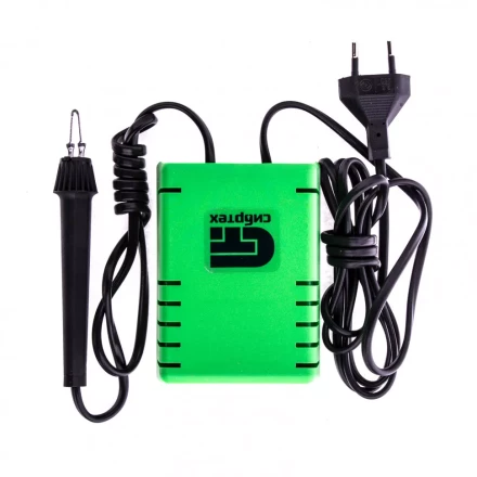 Электроприбор для выжигания по дереву "Ажур" с подставкой 2 проекции в комплекте Сибртех 91305 купить в Надыме