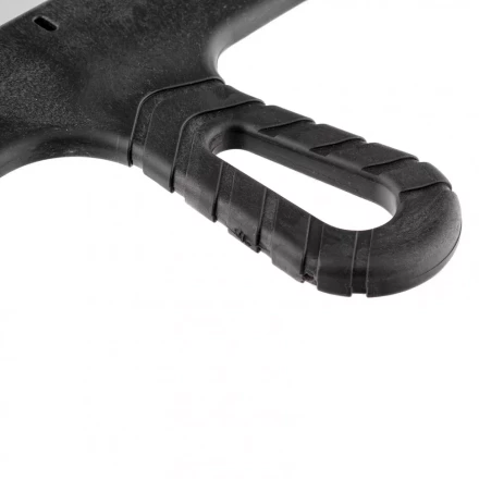 Шпатель из нержавеющей стали 200 мм зуб 6 х 6 мм пластмассовая ручка Россия 85158 купить в Надыме