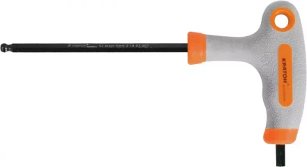 Ключ шестигр Т-образный шар 5 мм INDUSTRIAL Кратон 2 19 03 007 купить в Надыме