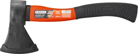 Топор MIRAX со стеклопластиковой обрезиненной рукояткой, 0,6кг 20601-06_z01 купить в Надыме